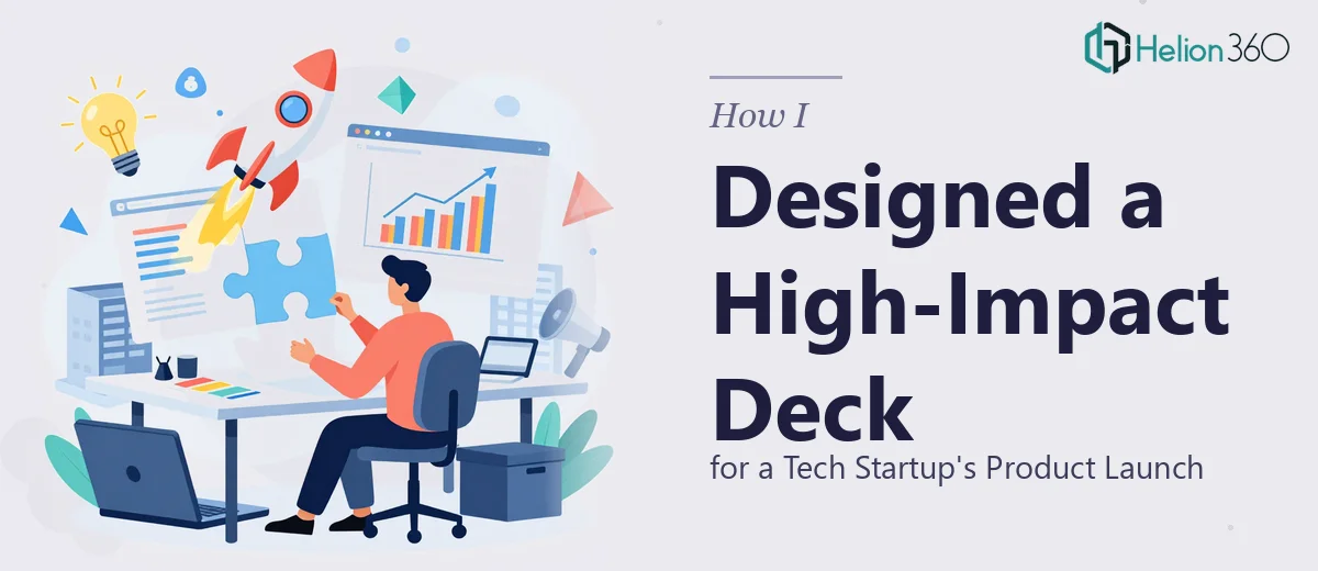 How I Designed a High-Impact PowerPoint Deck for a Tech Startup's Product Launch