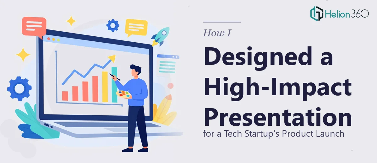 How I Designed a High-Impact PowerPoint Presentation for a Tech Startup's Product Launch
