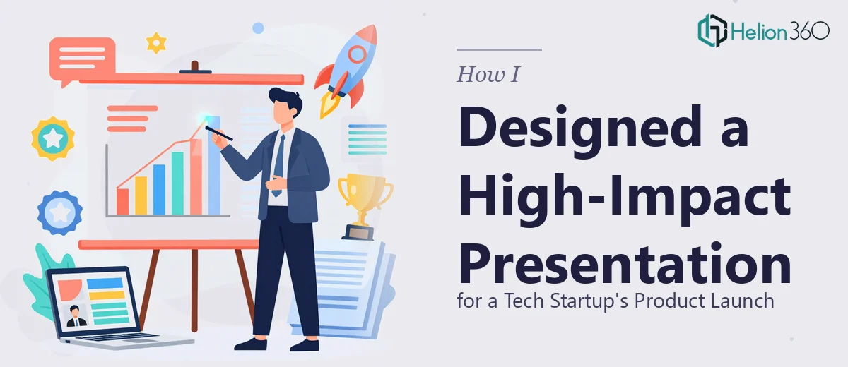 How I Designed a High-Impact PowerPoint Presentation for a Tech Startup's Product Launch
