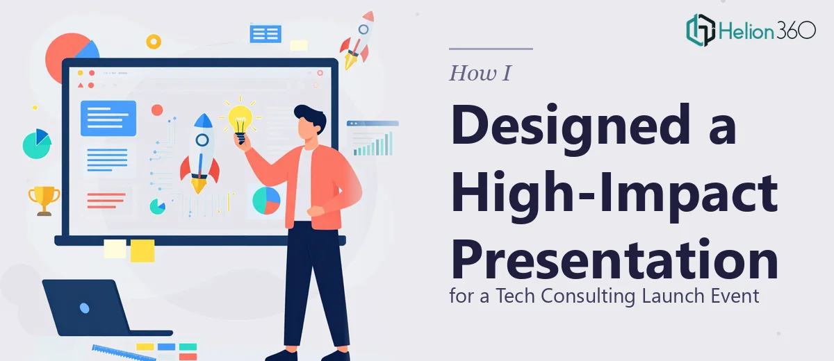 How I Designed a High-Impact PowerPoint Presentation for a Tech Consulting Launch Event