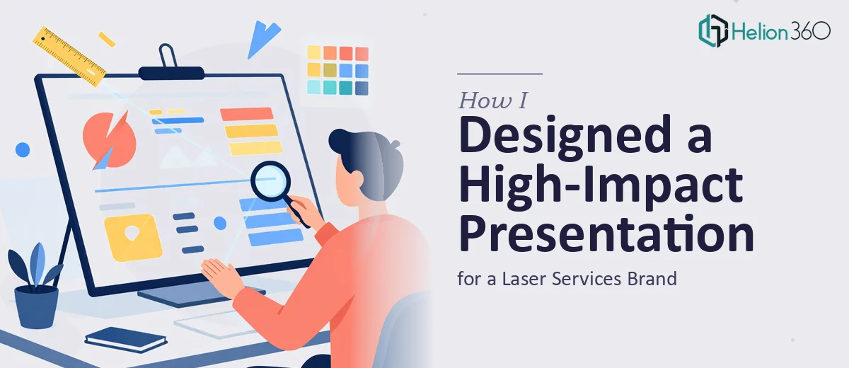 How I Designed a High-Impact Single-Slide Presentation for a Laser Services Brand