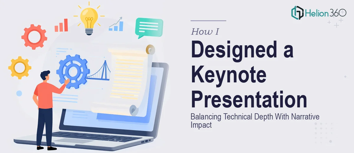 How I Designed a Keynote Presentation That Balanced Technical Depth With Narrative Impact