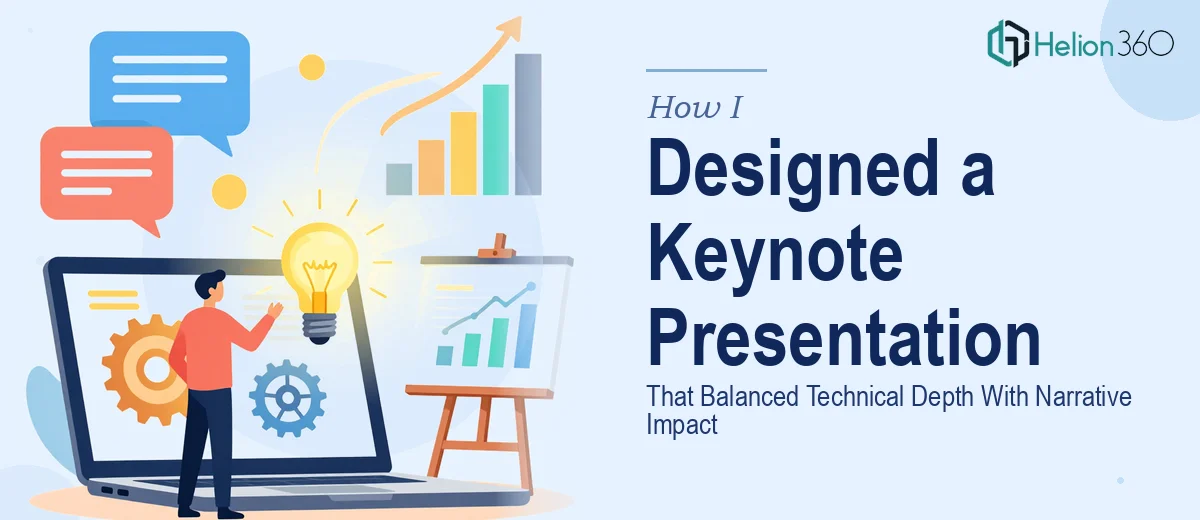 How I Designed a Keynote Presentation That Balanced Technical Depth With Narrative Impact