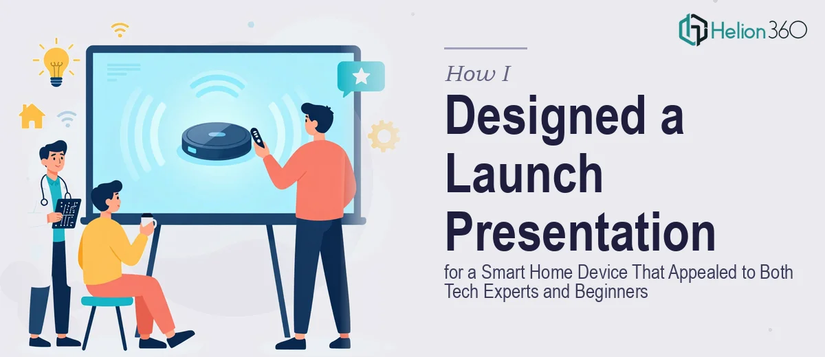 How I Designed a Launch Presentation for a Smart Home Device That Appealed to Both Tech Experts and Beginners