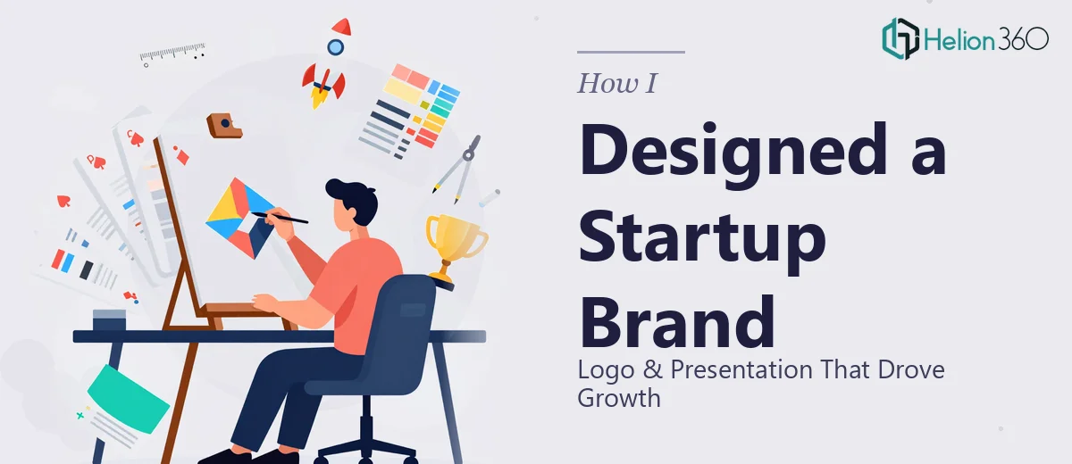 How I Designed a Logo and Company Presentation That Positioned a Tech Startup for Growth
