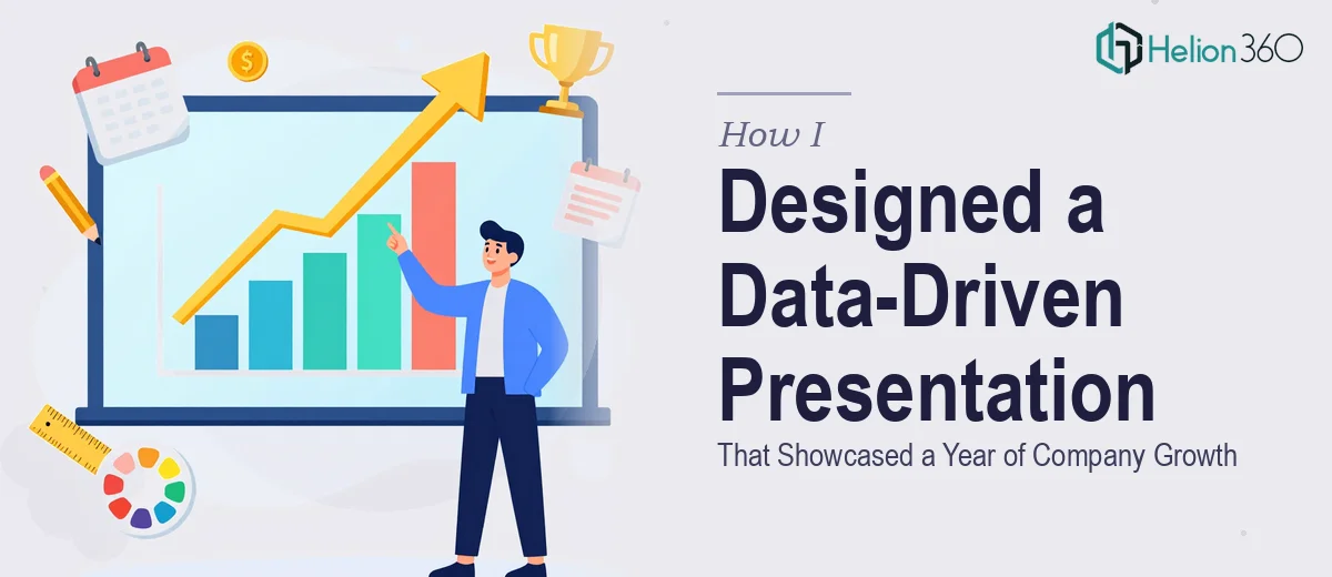 How I Designed a Modern Data-Driven Presentation That Showcased a Year of Company Growth