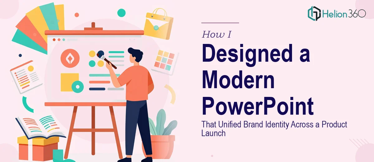 How I Designed a Modern PowerPoint Presentation That Unified Brand Identity Across a Product Launch