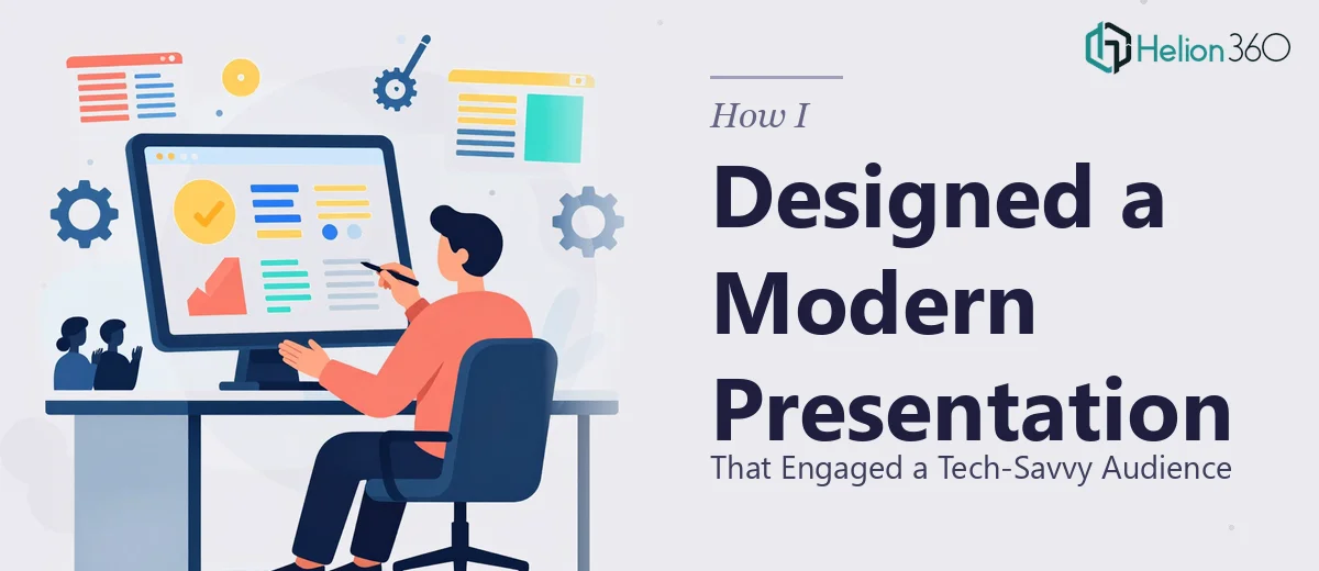 How I Designed a Modern PowerPoint Presentation That Engaged a Tech-Savvy Audience