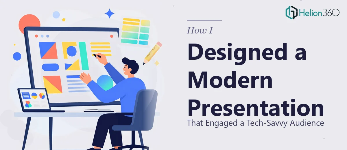 How I Designed a Modern PowerPoint Presentation That Engaged a Tech-Savvy Audience