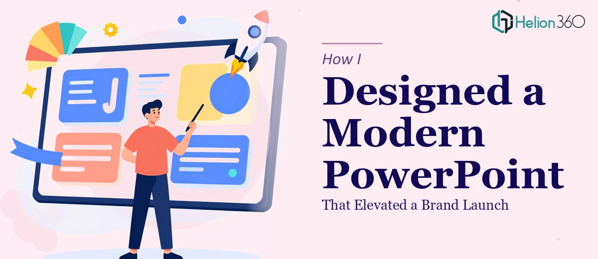 How I Designed a Modern PowerPoint Presentation That Elevated a Brand Launch