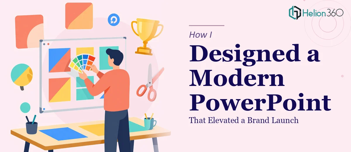 How I Designed a Modern PowerPoint Presentation That Elevated a Brand Launch