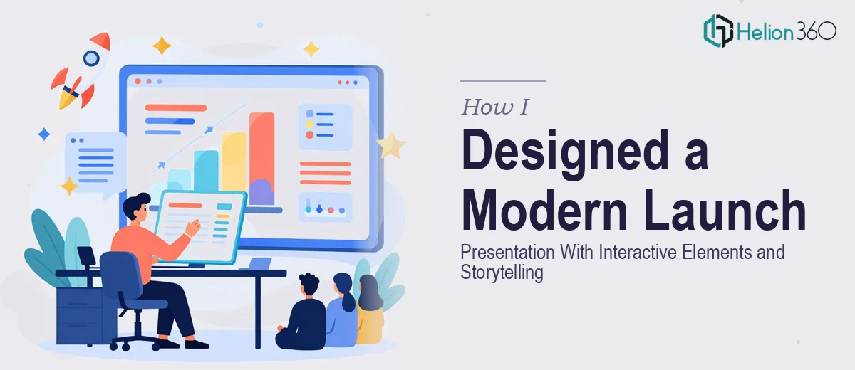 How I Designed a Modern Product Launch Presentation With Interactive Elements and Compelling Storytelling