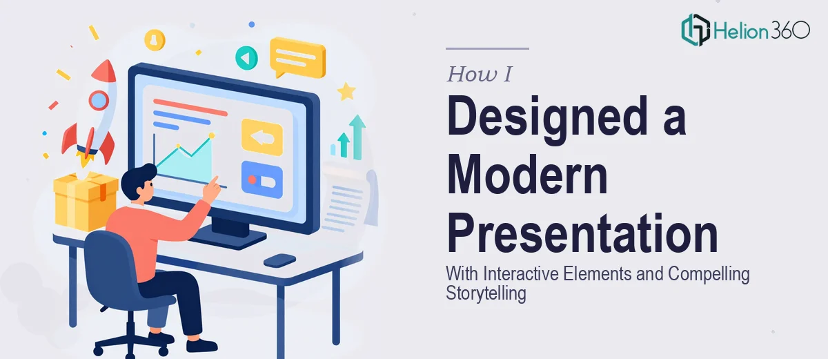 How I Designed a Modern Product Launch Presentation With Interactive Elements and Compelling Storytelling