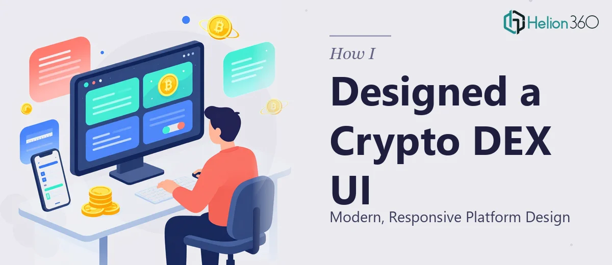 How I Designed a Modern, Responsive UI for a Crypto DEX Platform