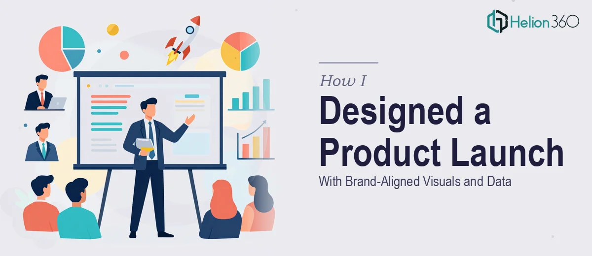 How I Designed a Multi-Audience Product Launch Presentation With Brand-Aligned Visuals and Data