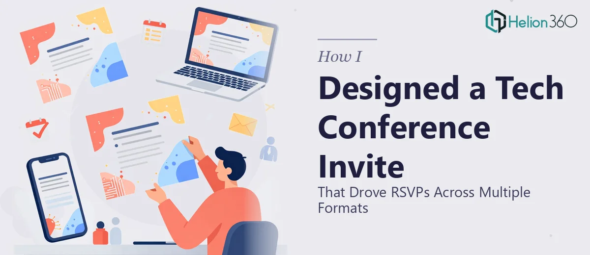 How I Designed a Multi-Format Tech Conference Invitation That Drove RSVPs