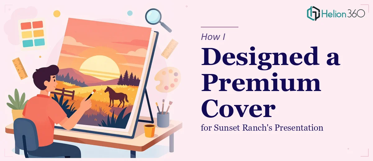 How I Designed a Premium Cover for Sunset Ranch's Presentation