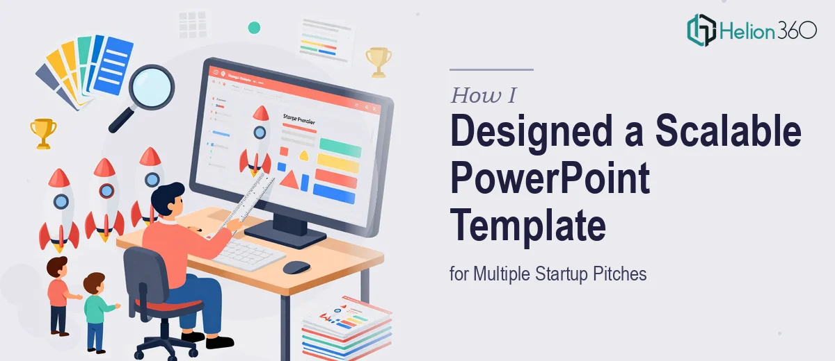 How I Designed a Replicable PowerPoint Template That Scaled for Multiple Startup Pitches