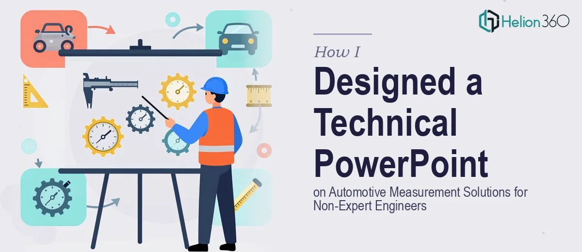 How I Designed a Technical PowerPoint Presentation on Automotive Measurement Solutions for Non-Expert Engineers