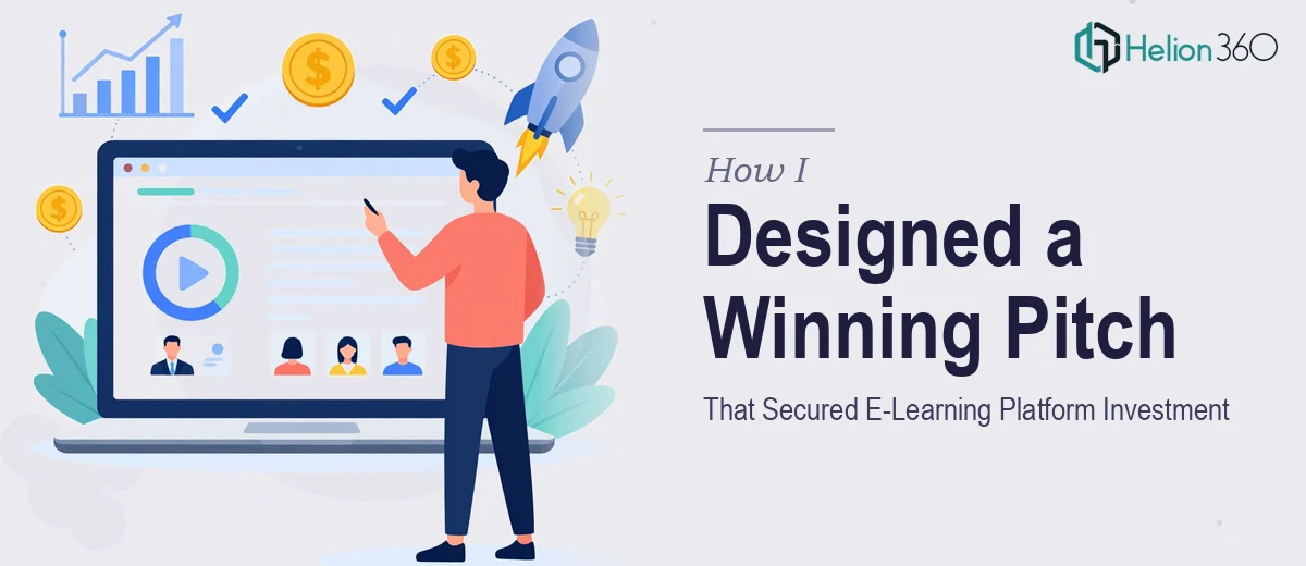 How I Designed a Visual Proof of Concept Presentation That Secured E-Learning Platform Investment