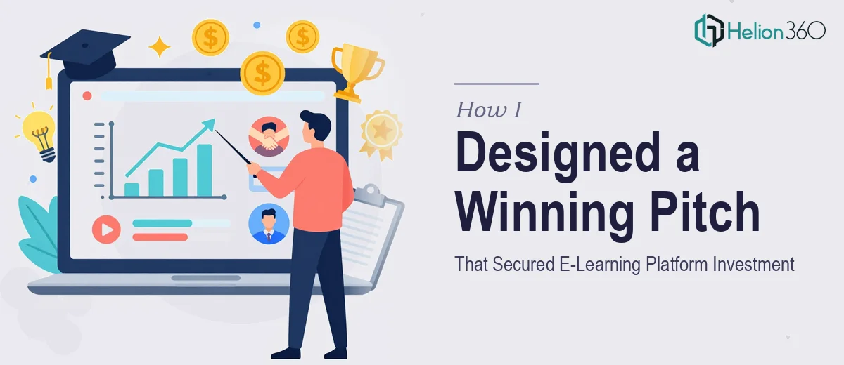 How I Designed a Visual Proof of Concept Presentation That Secured E-Learning Platform Investment
