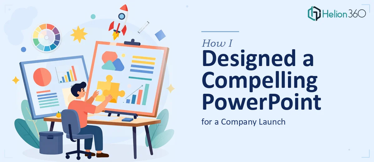 How I Designed a Visually Compelling PowerPoint Presentation for a Company Launch