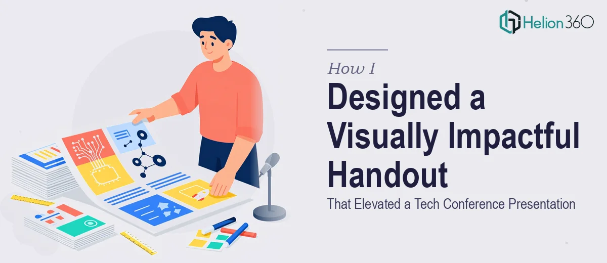 How I Designed a Visually Impactful Handout That Elevated a Tech Conference Presentation
