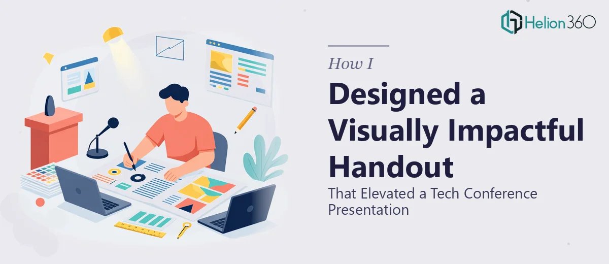 How I Designed a Visually Impactful Handout That Elevated a Tech Conference Presentation