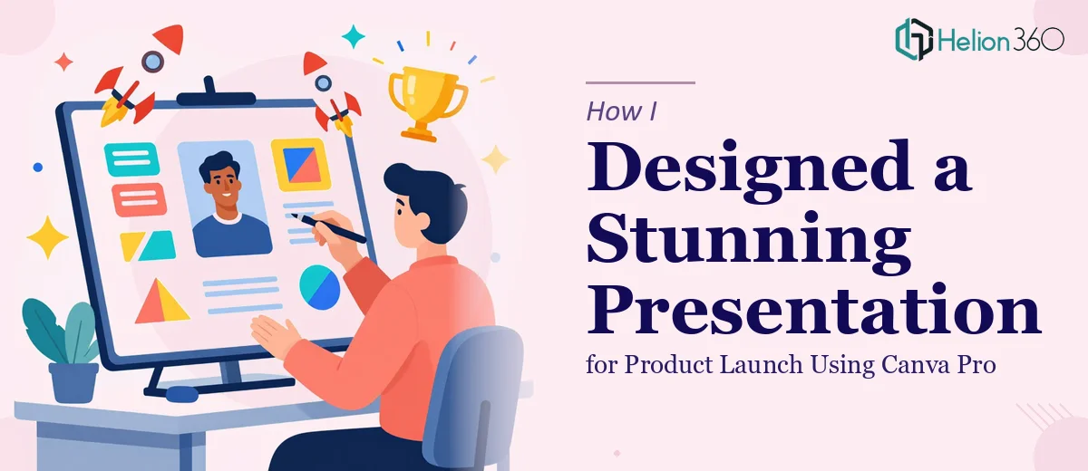 How I Designed a Visually Stunning Product Launch Presentation Using Canva Pro
