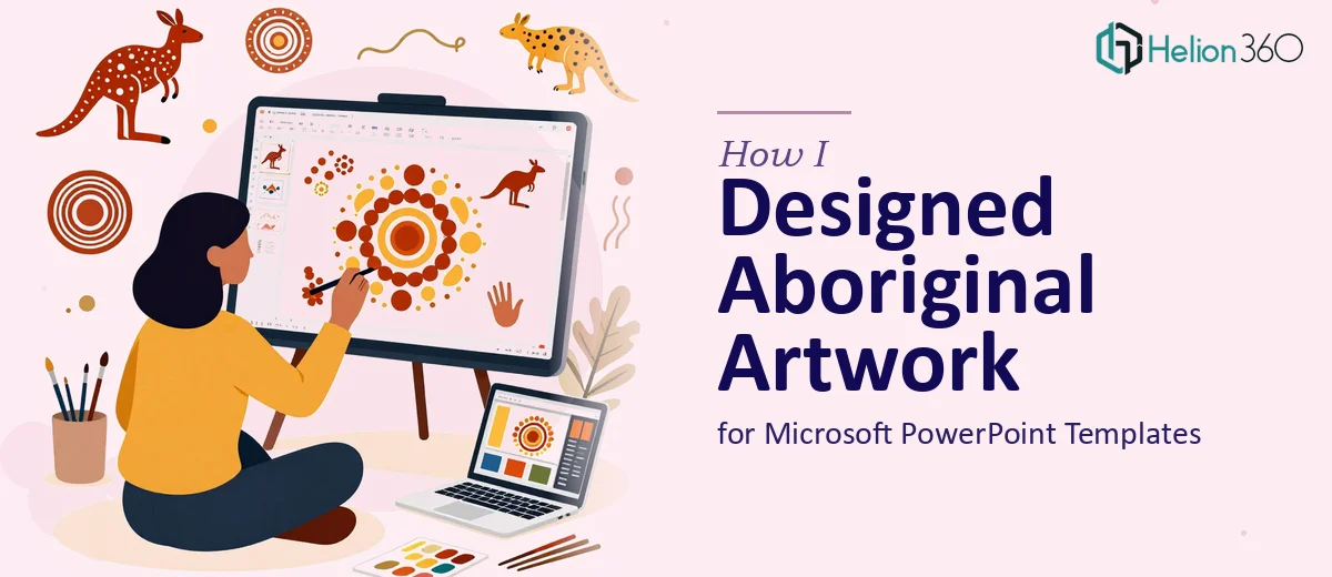 How I Designed Aboriginal Artwork for Microsoft PowerPoint Templates