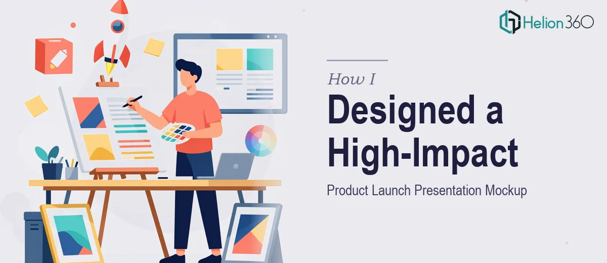 How I Designed and Produced a High-Impact Product Launch Presentation Mockup