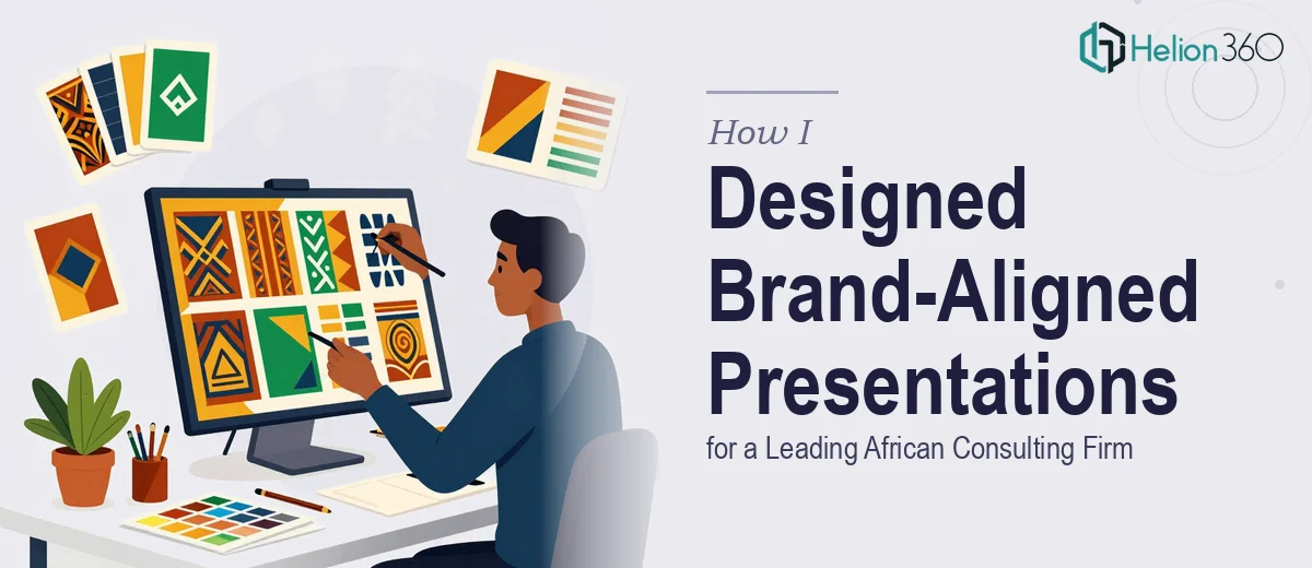 How I Designed Brand-Aligned Presentation Templates for a Leading African Consulting Firm