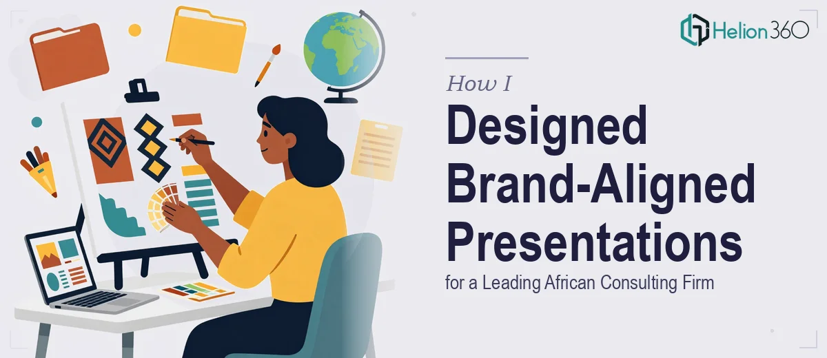 How I Designed Brand-Aligned Presentation Templates for a Leading African Consulting Firm