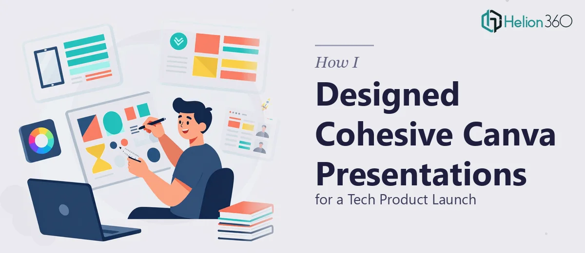 How I Designed Cohesive Canva Presentations for a Tech Product Launch