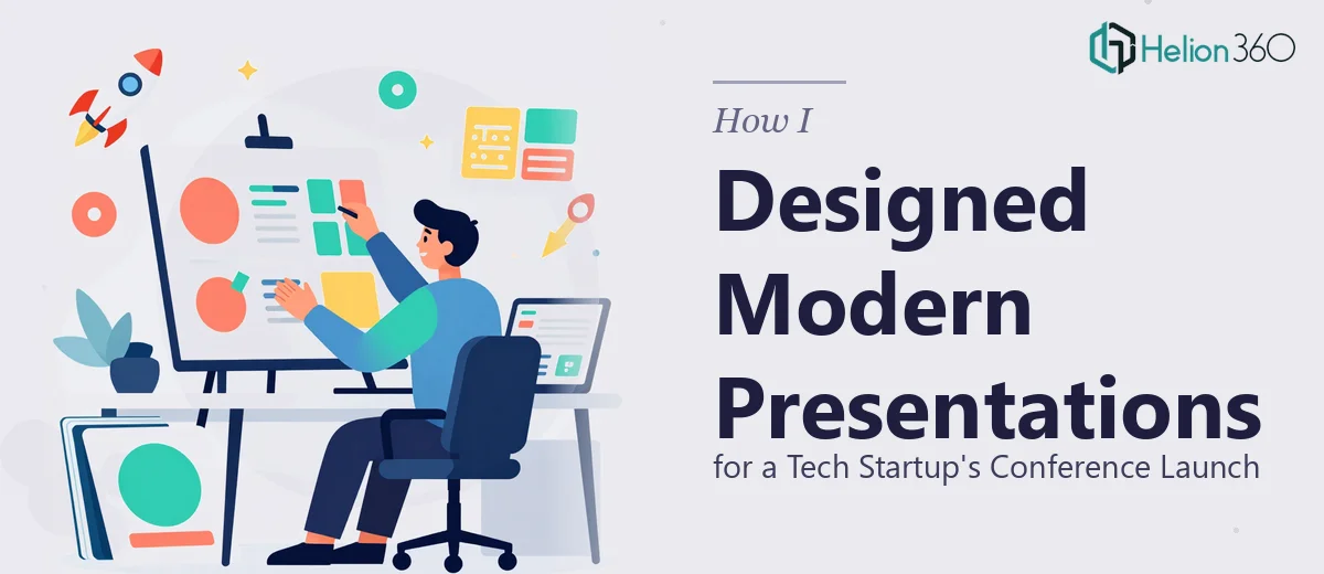 How I Designed Cohesive, Modern Presentations for a Tech Startup's Conference Launch