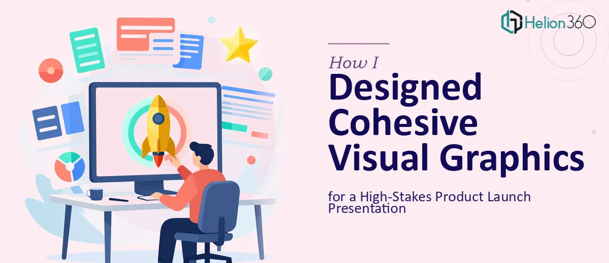 How I Designed Cohesive Visual Graphics for a High-Stakes Product Launch Presentation