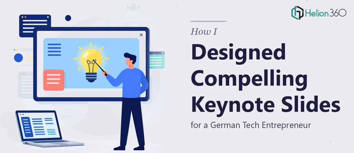 How I Designed Compelling German Keynote Presentations for a Tech Entrepreneur