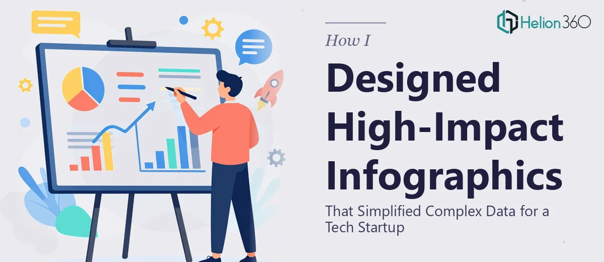 How I Designed High-Impact Infographics That Simplified Complex Data for a Tech Startup