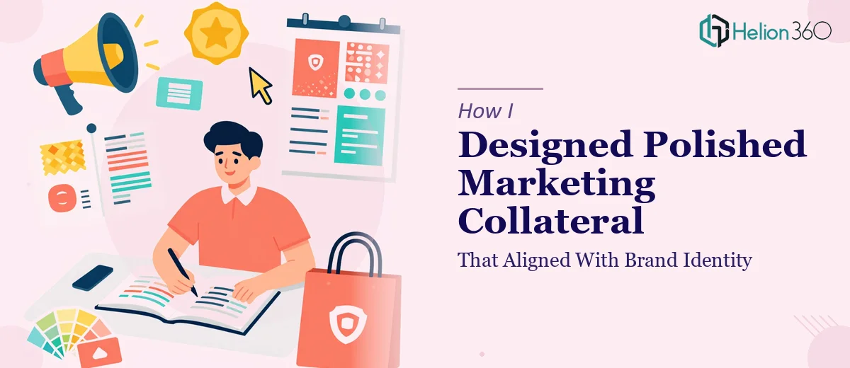 How I Designed Polished Marketing Collateral That Aligned With Brand Identity