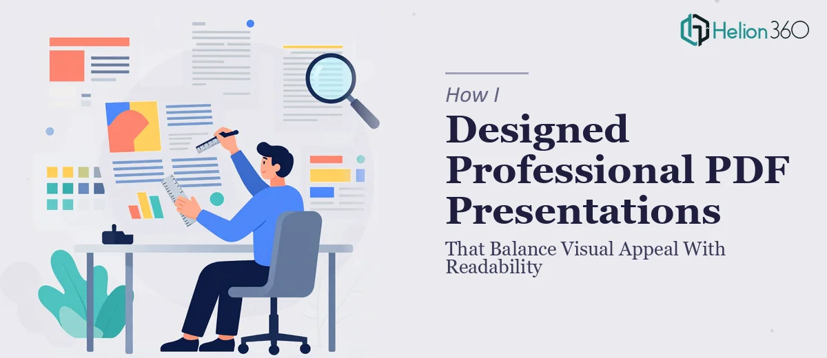 How I Designed Professional PDF Presentations That Balance Visual Appeal With Readability