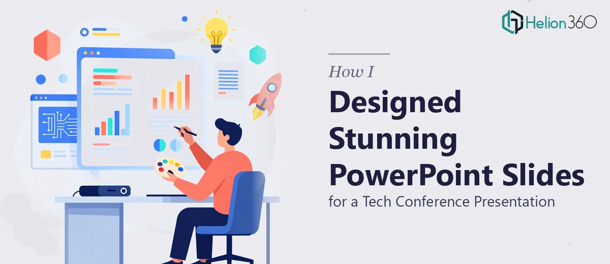 How I Designed Stunning PowerPoint Slides for a Tech Conference Presentation