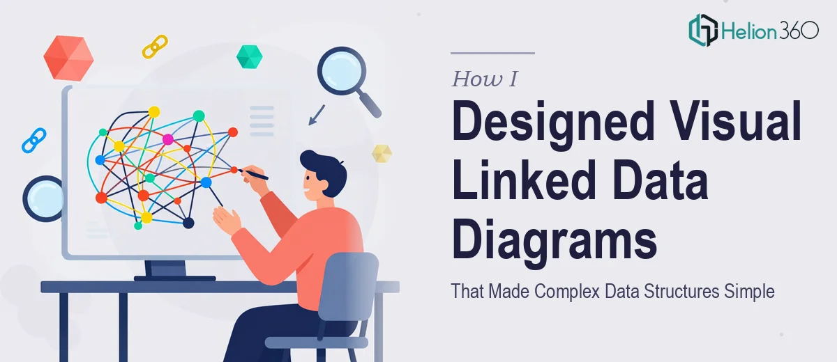 How I Designed Visual Linked Data Diagrams That Made Complex Data Structures Simple