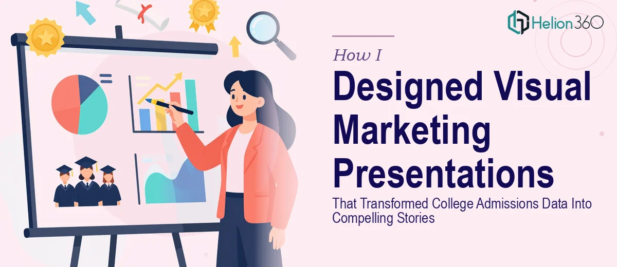 How I Designed Visual Marketing Presentations That Transformed College Admissions Data Into Compelling Stories
