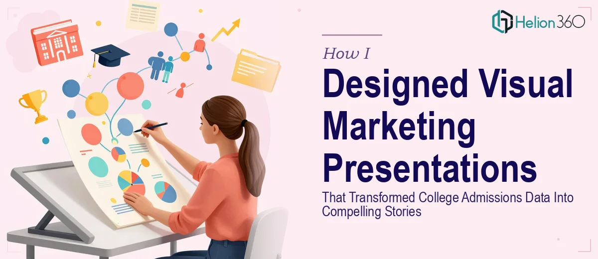 How I Designed Visual Marketing Presentations That Transformed College Admissions Data Into Compelling Stories