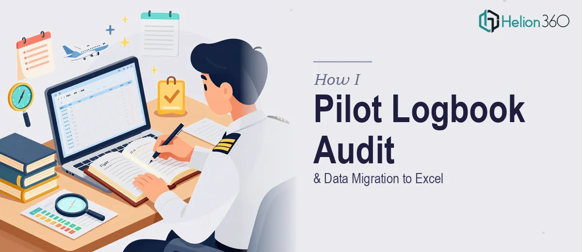 How I Executed a Complete Pilot Logbook Audit and Data Migration to Excel