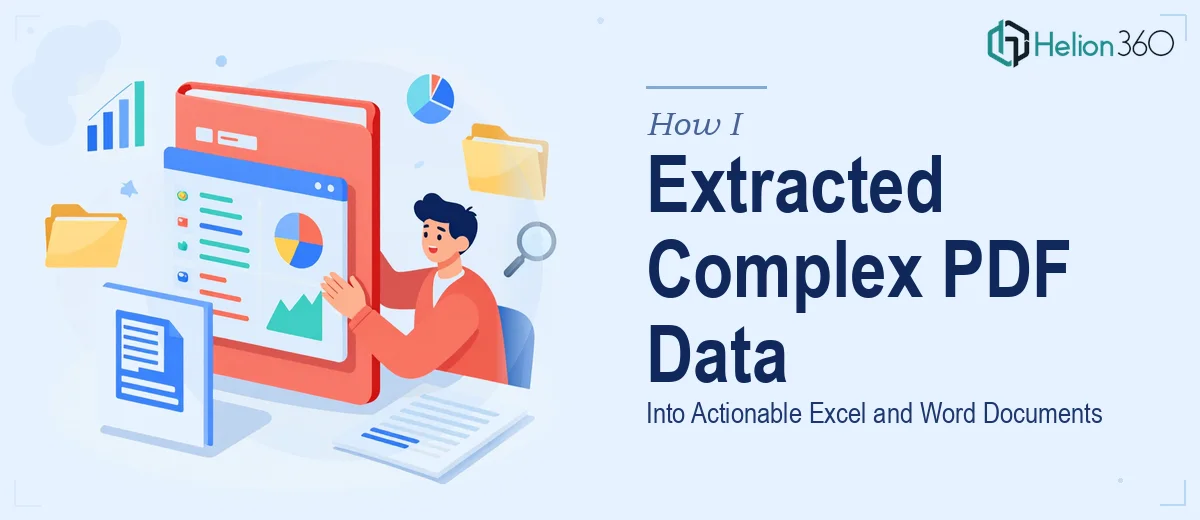 How I Extracted and Organized Complex PDF Data Into Actionable Excel and Word Documents