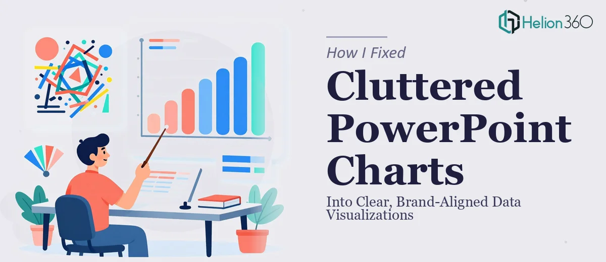 How I Fixed Cluttered PowerPoint Charts Into Clear, Brand-Aligned Data Visualizations