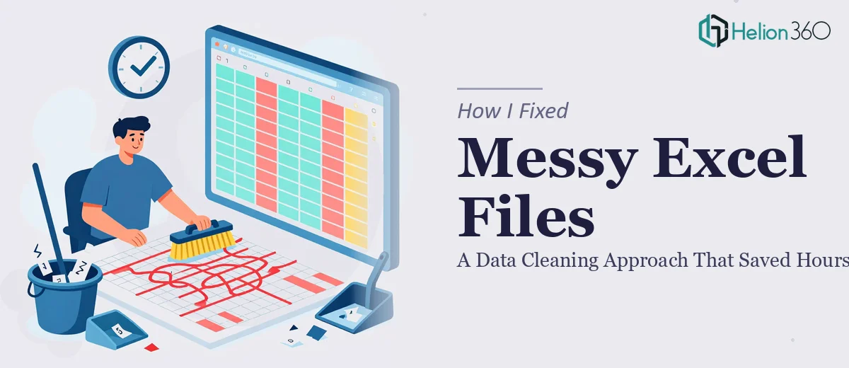 How I Fixed Messy Excel Files: A Data Cleaning Approach That Saved Hours