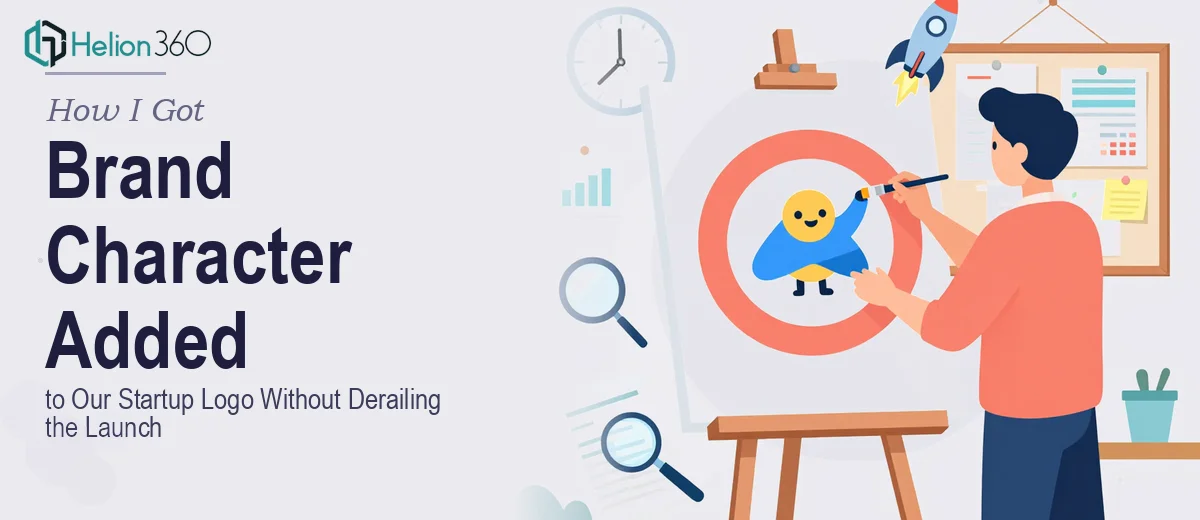 How I Got a Brand Character Added to Our Startup Logo Without Derailing the Launch