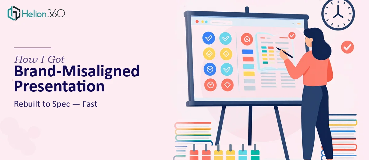 How I Got a Brand-Misaligned Presentation Rebuilt to Spec — Fast